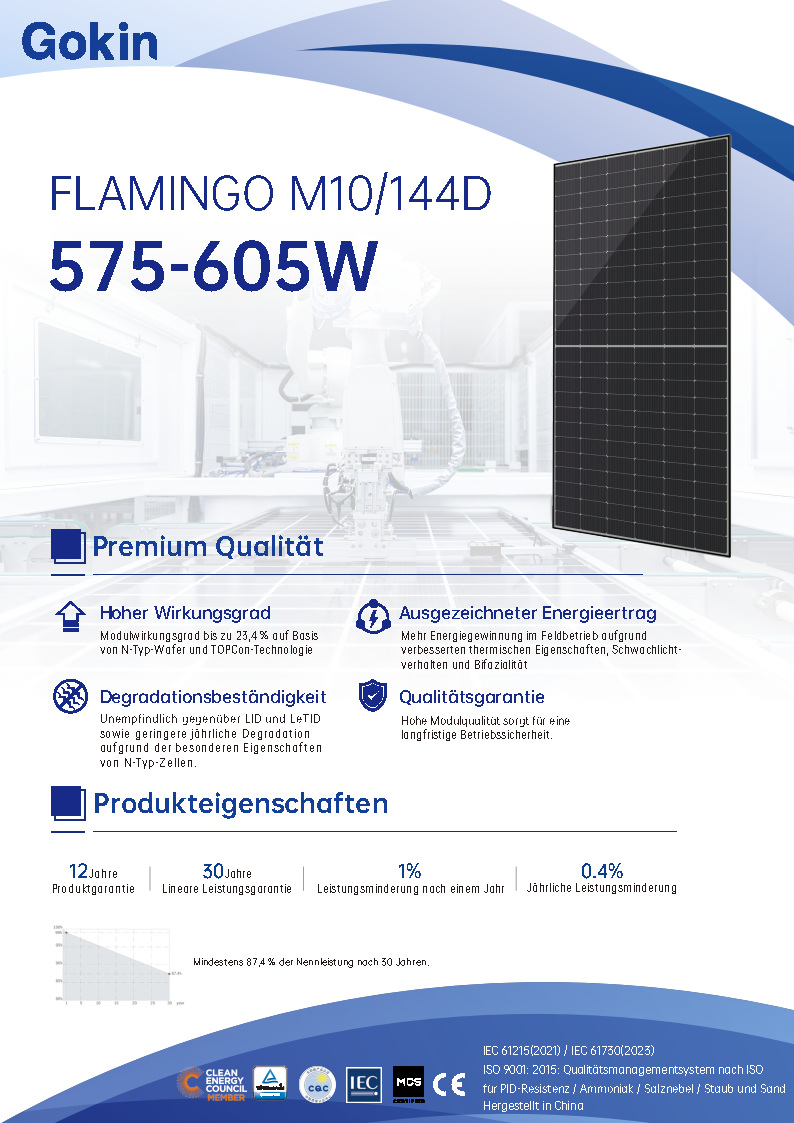 FLAMINGO M10-144D<br>575-605W